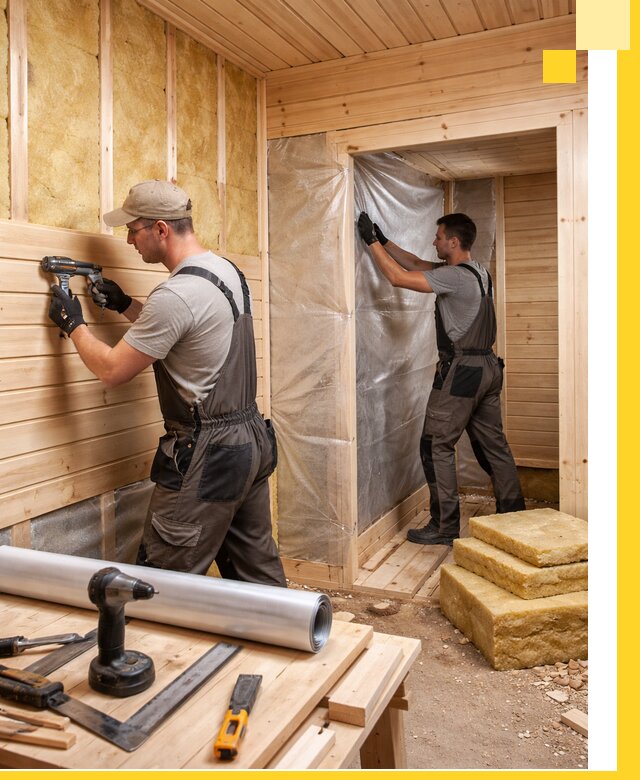 Бани под ключ в Верхнем Уфалее с проектом и полным монтажом