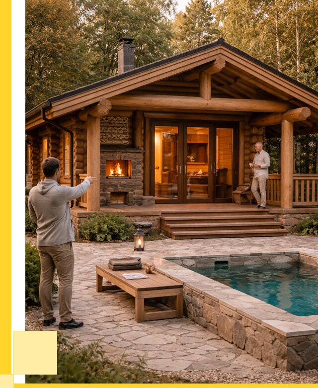 Проекты бань и хамам в Верхнем Уфалее от 25585 р. | ЭриданВрф