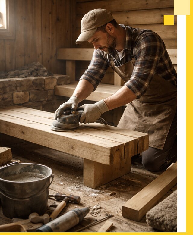 Ремонт бань под ключ в Верхнем Уфалее с гарантией качества и сроков