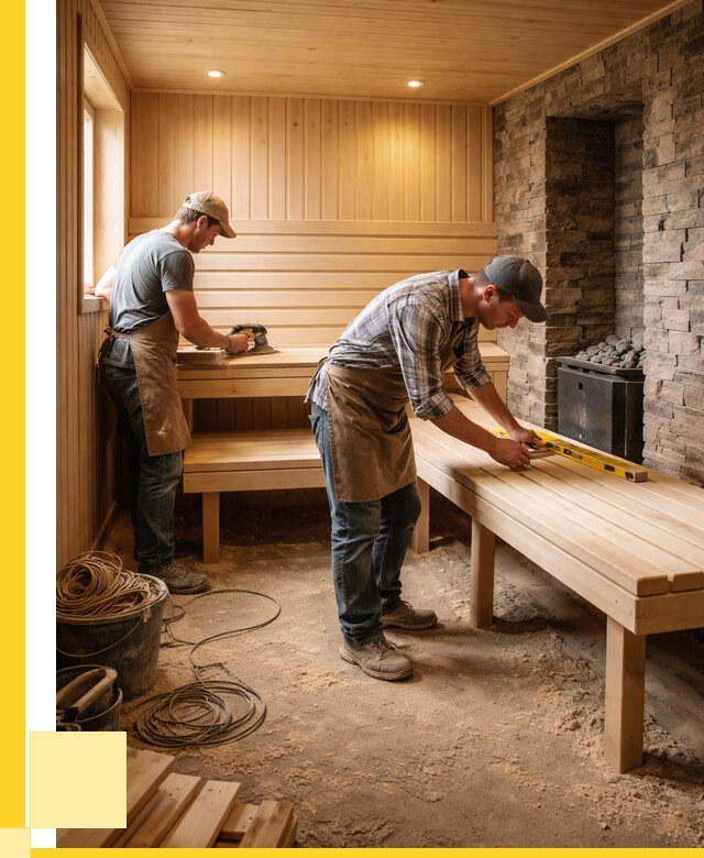 Отделка бани в Верхнем Уфалее: внутренняя отделка от 3070 р. | ЭриданВрф