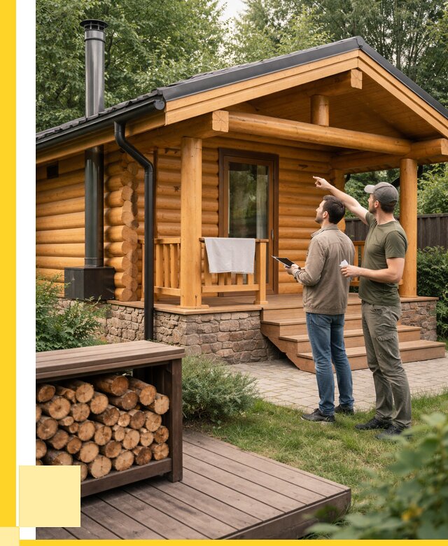 Бани для дачи под ключ в Верхнем Уфалее от 255850 р. | ЭриданВрф