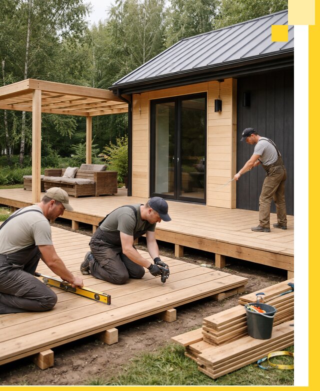 Строительство бань с террасой и бассейном под ключ в Верхнем Уфалее