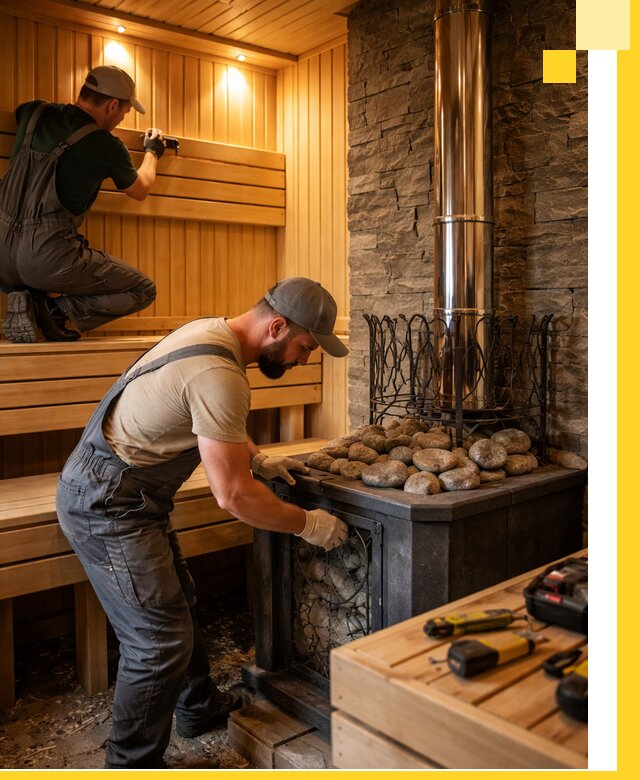 Комплексный дизайн бань, саун и зон отдыха в Верхнем Уфалее