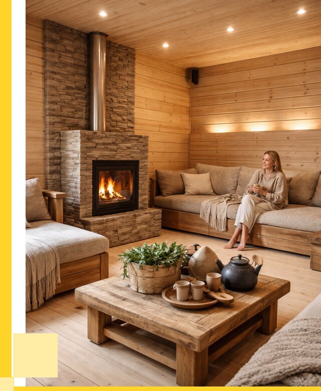 Проект бани с комнатой отдыха в Верхнем Уфалее от 35819 р. | ЭриданВрф