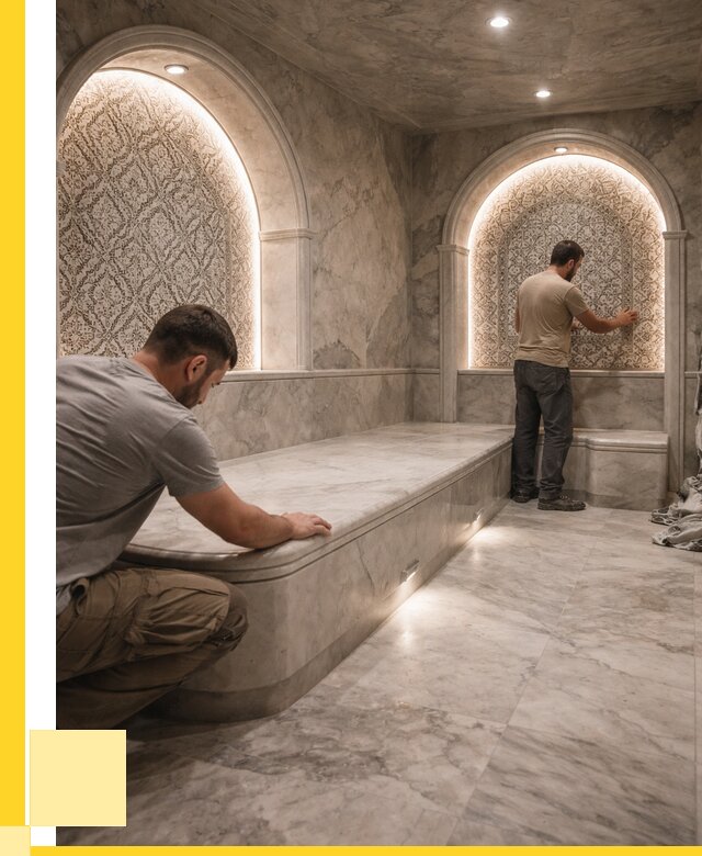 Турецкие бани под ключ в Верхнем Уфалее от 255850 р. | ЭриданВрф