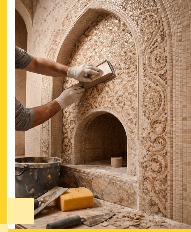 Мозаика для хамама в Верхнем Уфалее под ключ от 5117 р. | ЭриданВрф