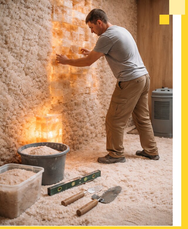 Проектирование и монтаж соляных комнат в Верхнем Уфалее под ключ